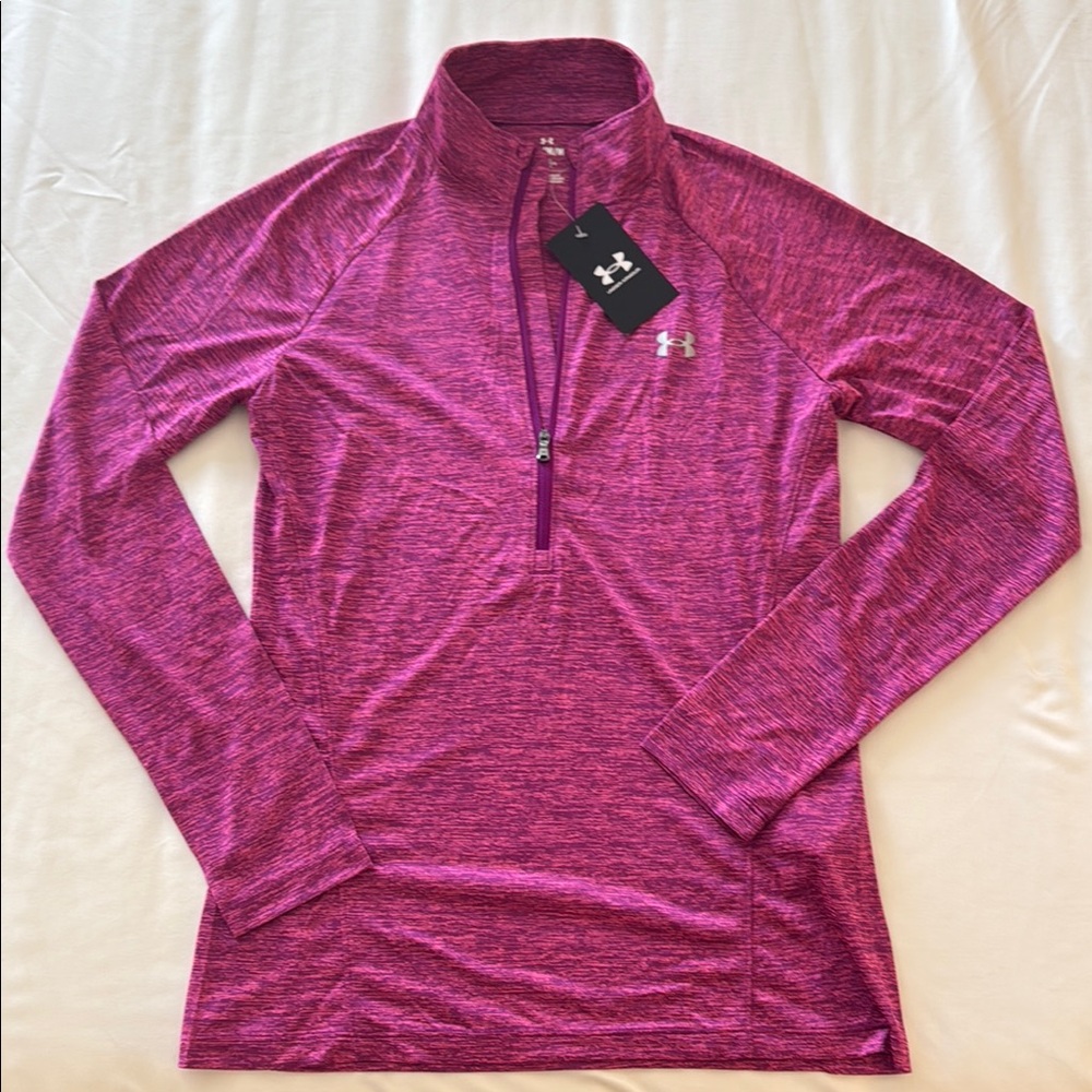 Under Armour Pink Long Sleeve Pullover